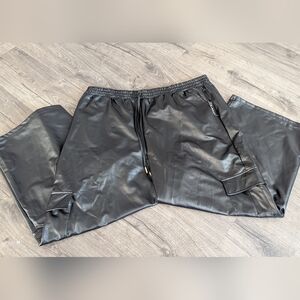 3rd + Malt Black Faux Leather Pants